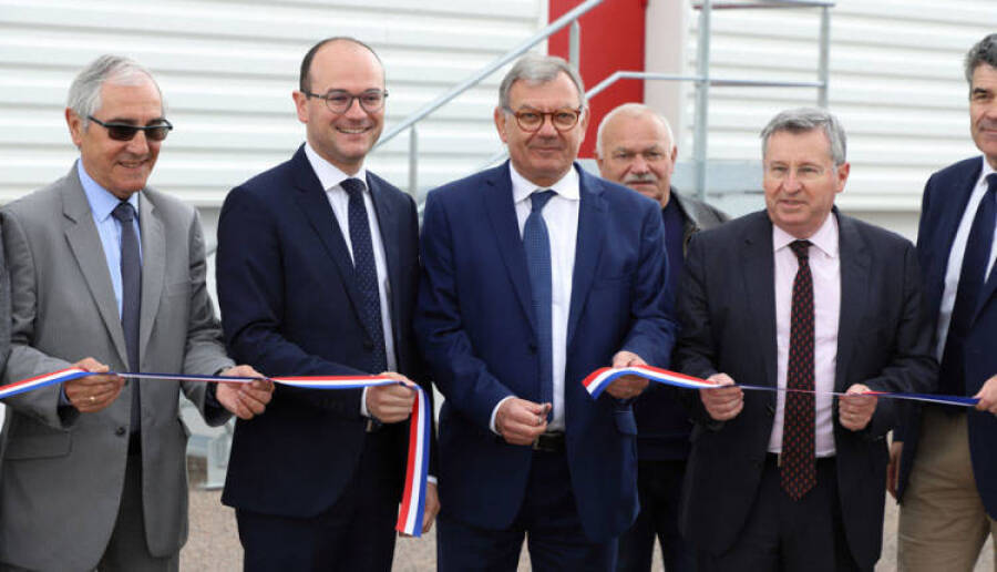 Inauguration du batîment de 10500m²