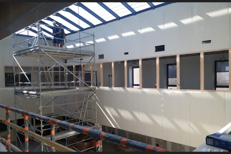 POINT ACTU CHANTIER SIEGE SOCIAL